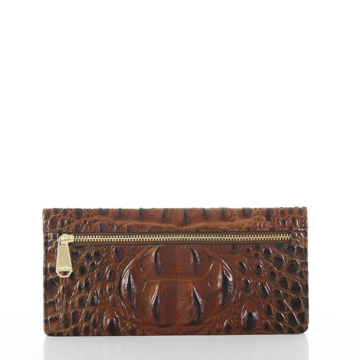 Brahmin Melbourne Collection Ady Wallet, Pecan