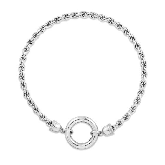 Royal Rope Chain Bracelet, 3.4mm