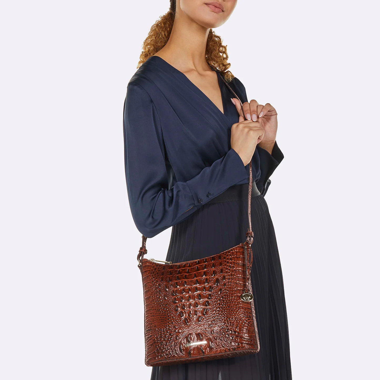 Brahmin Melbourne Collection Katie Crossbody, Black (Copy)